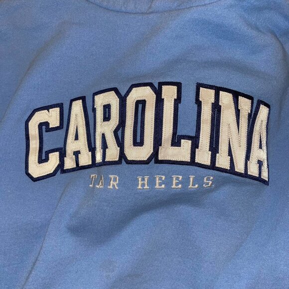 Carolina UNC Embroidered Champion Hoodie - Picture 3 of 4